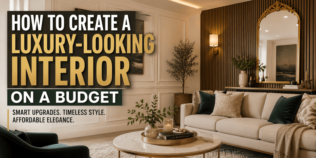 How to Create a Luxury Interior on a Budget