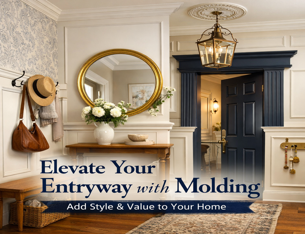 How Molding Elevates Your Entryway | Design & DIY Ideas – GESSOLANE