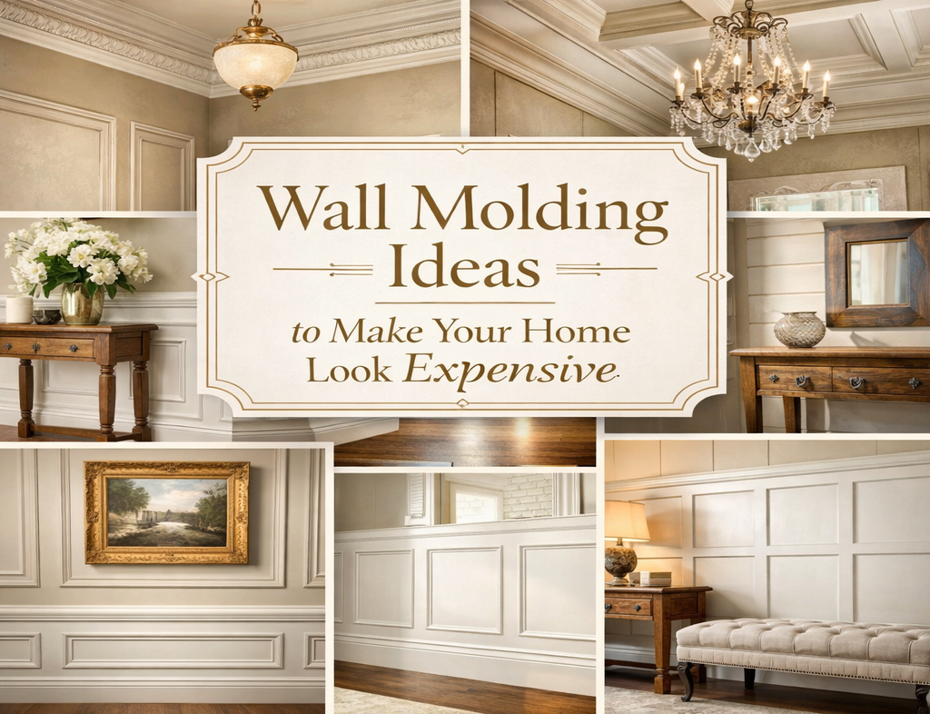 Wall Molding Ideas That Make Your Home Look Expensive