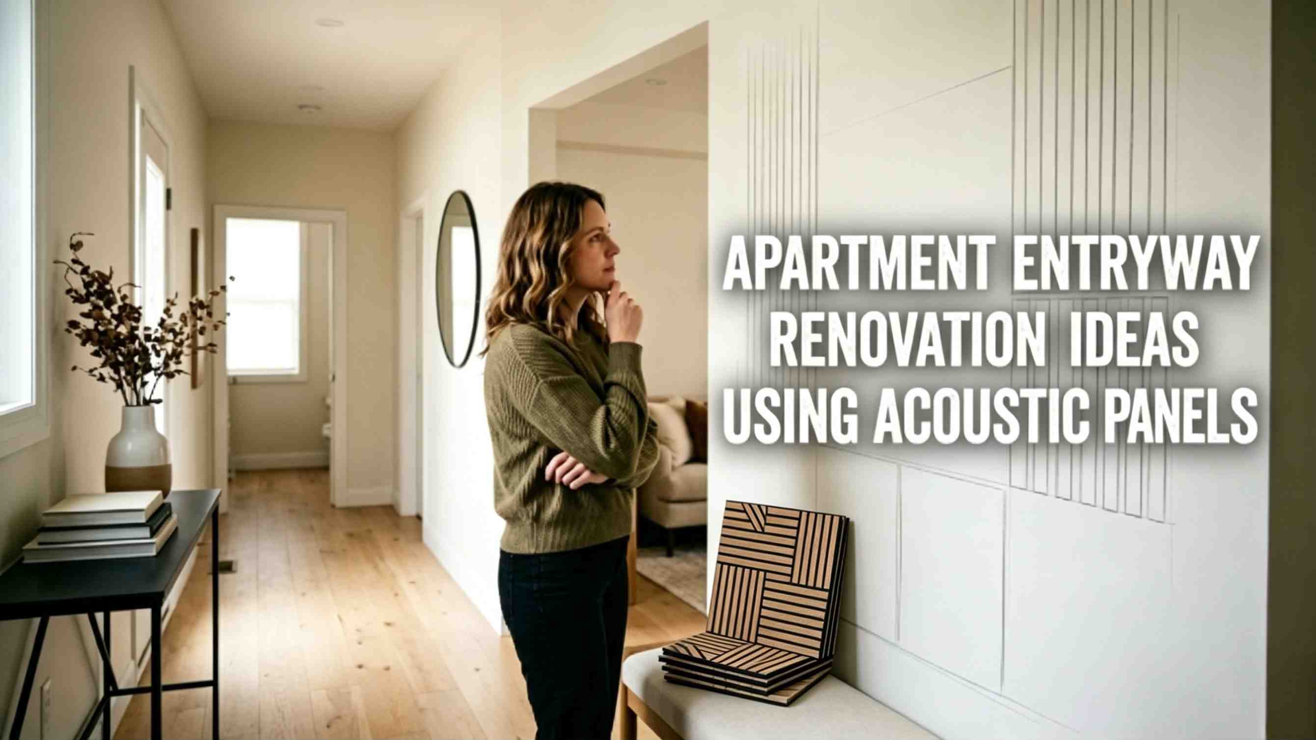 Real Apartment Entryway Makeovers That Prove Acoustic Panels Can Fully Transform Any Space