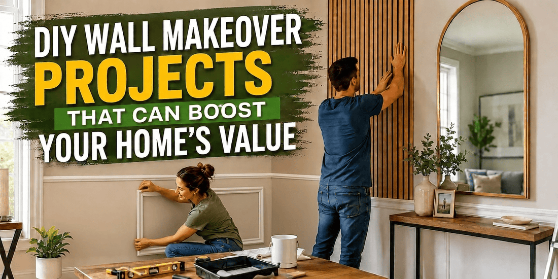 DIY Wall Makeover Projects That Can Boost Your Home's Value