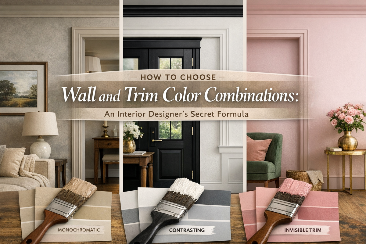 How to Choose Wall and Trim Color Combinations Like a Pro – GESSOLANE
