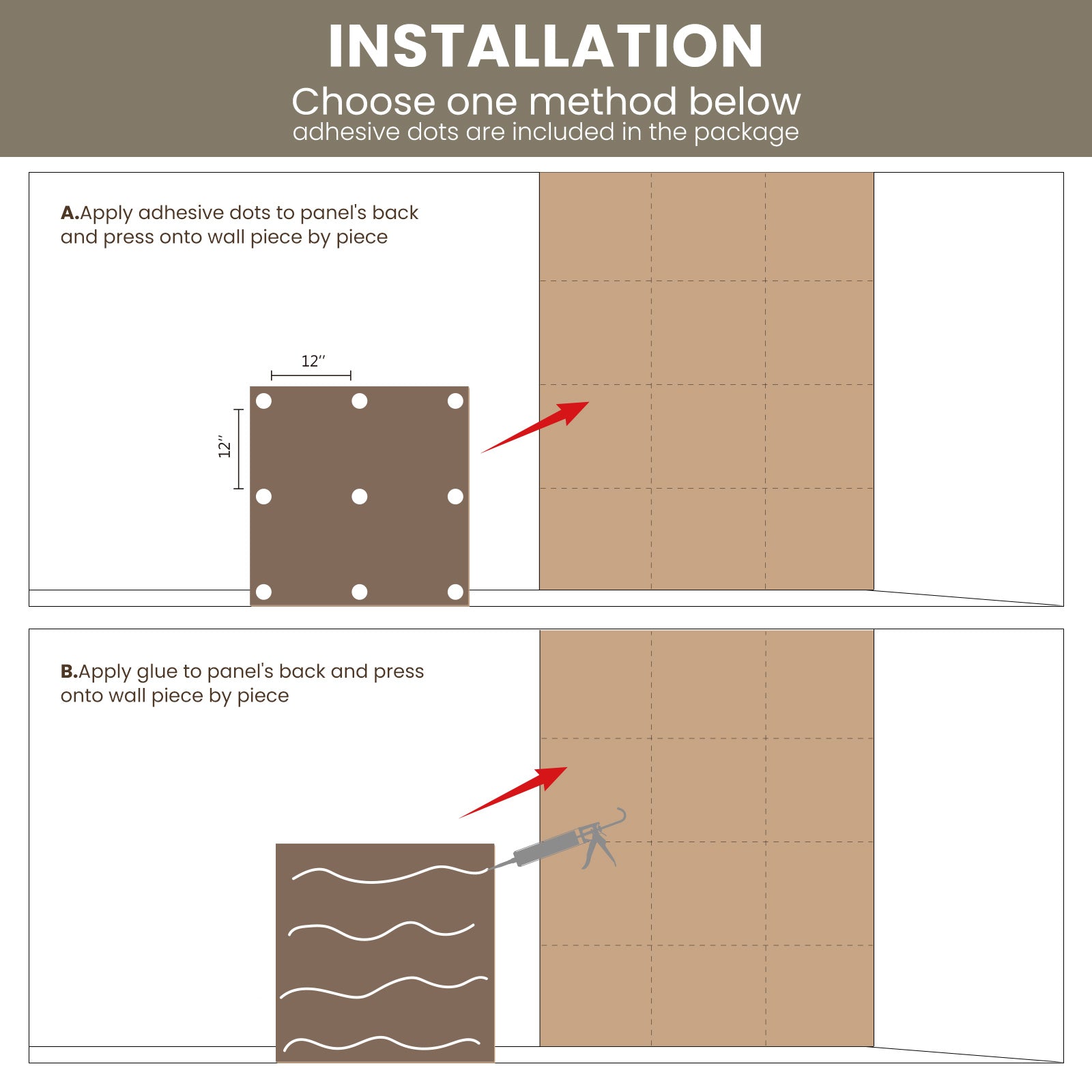 Linear Wood Slat Acoustic Panels, 47.2"×23.6" 3D Fluted Noise Reduction Wall & Ceiling Decor