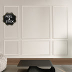 Peel and Stick Wall Molding Kit, Ready to Assemble Wall Trim