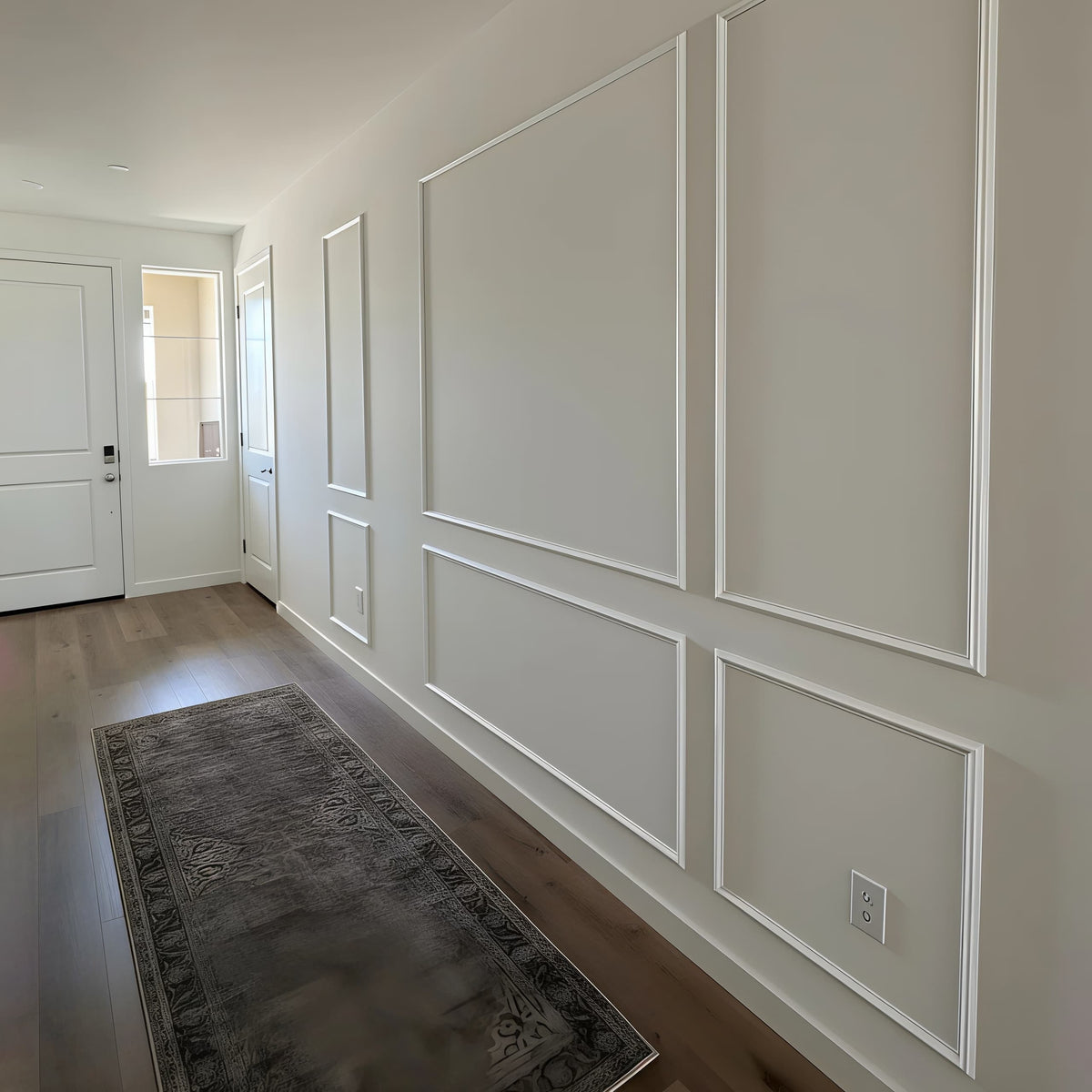 Peel and Stick Wall Molding Kit, Ready to Assemble Wall Trim
